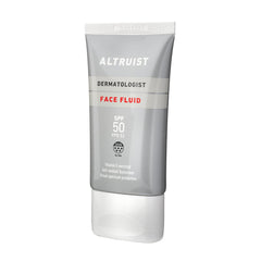Altruist close-up label showing dermatologist formulation details and trust