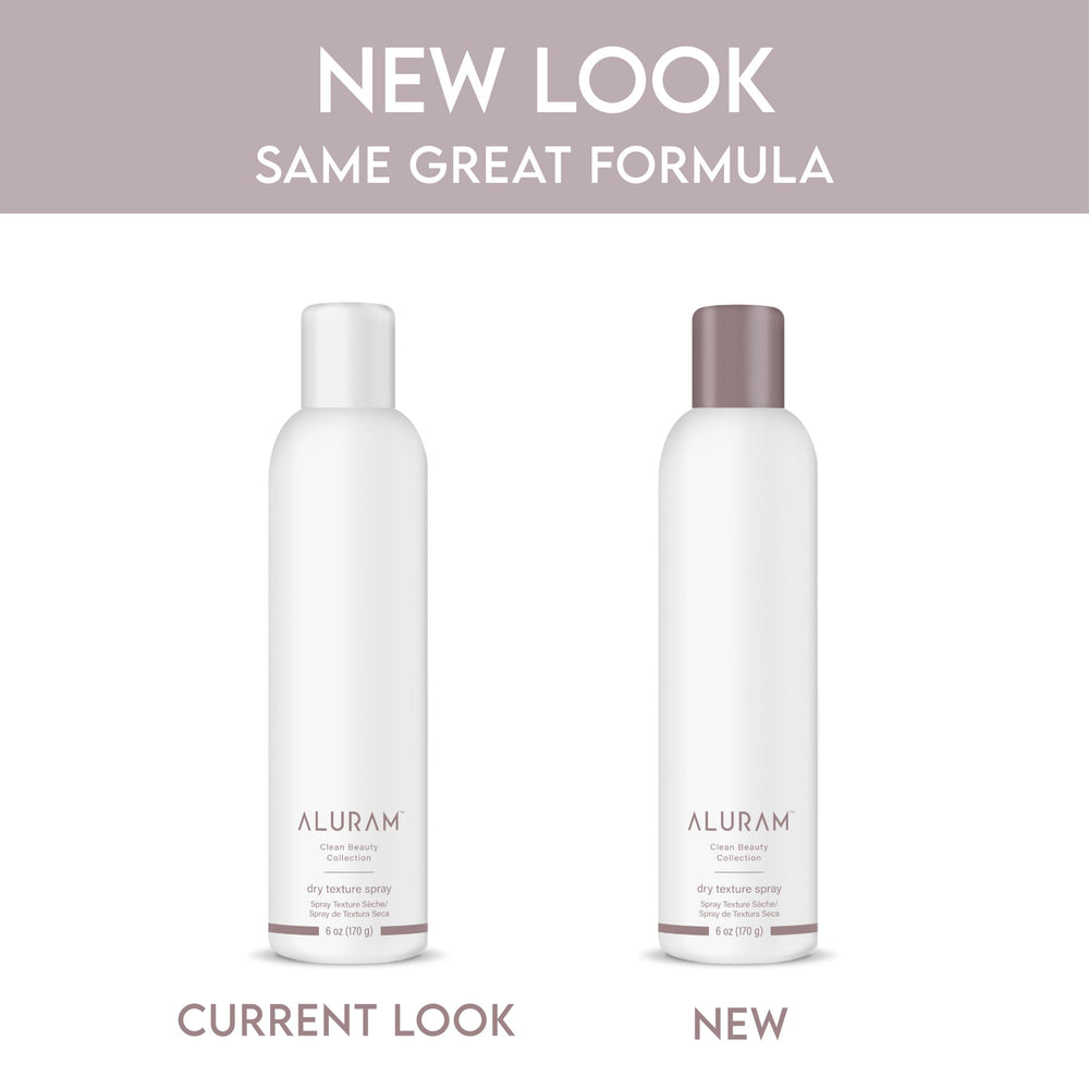 ALURAM before-and-after volume comparison showing fuller hair and added body