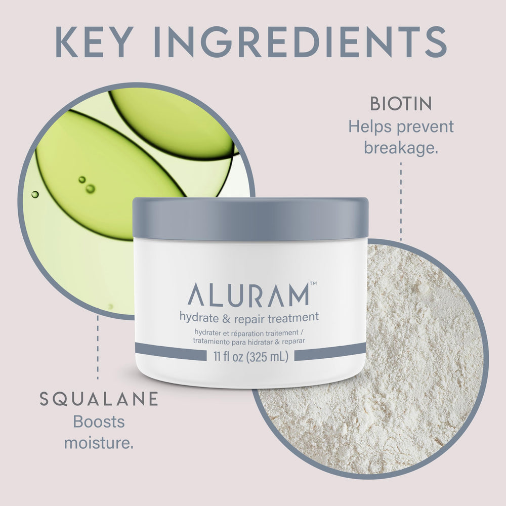 ALURAM rich cream texture swatch demonstrating hydrating consistency and spreadability