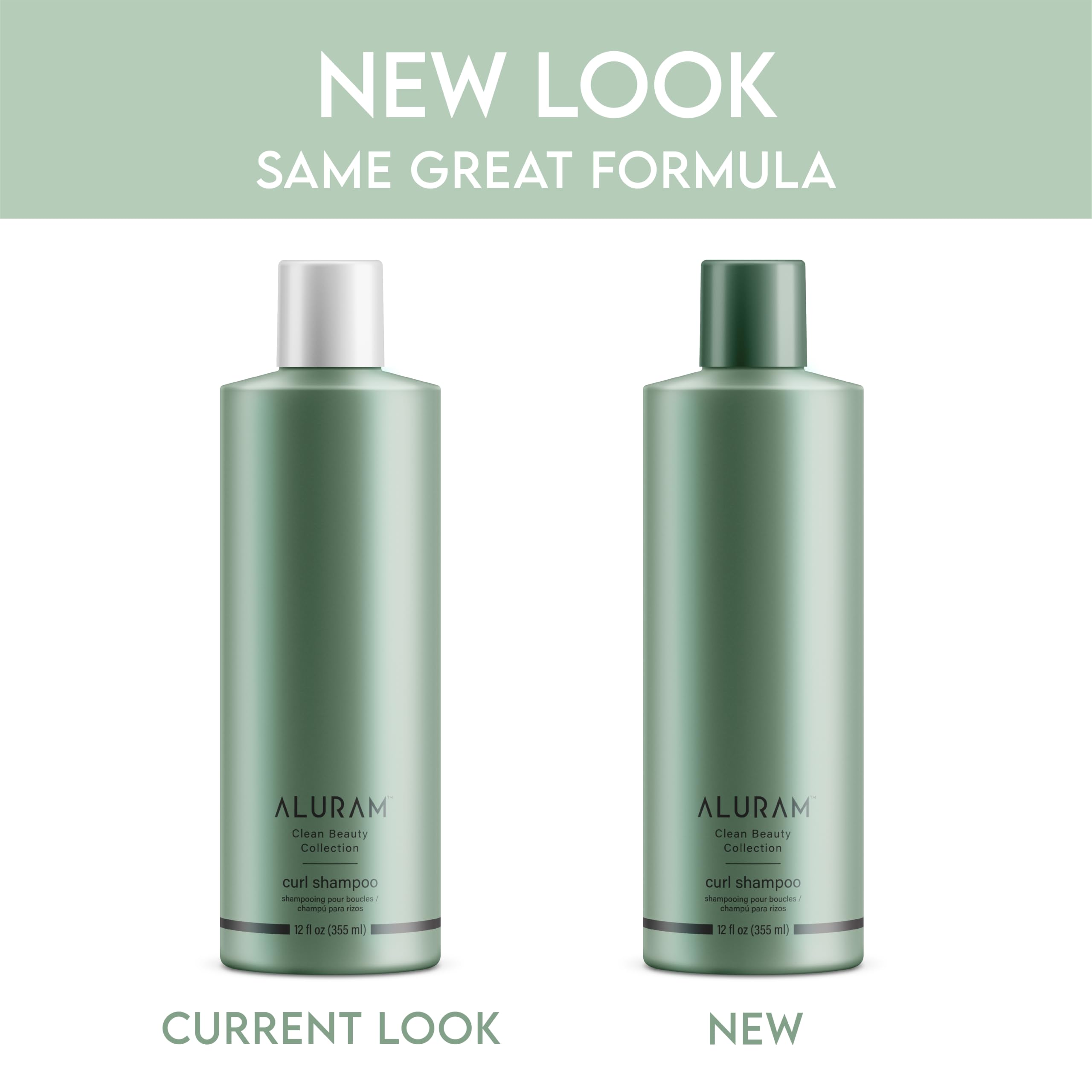 ALURAM label detail highlighting vegan, sulfate-free formulation