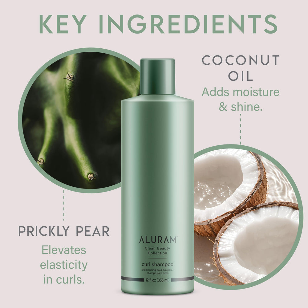 ALURAM shampoo lather texture highlighting gentle cleansing action