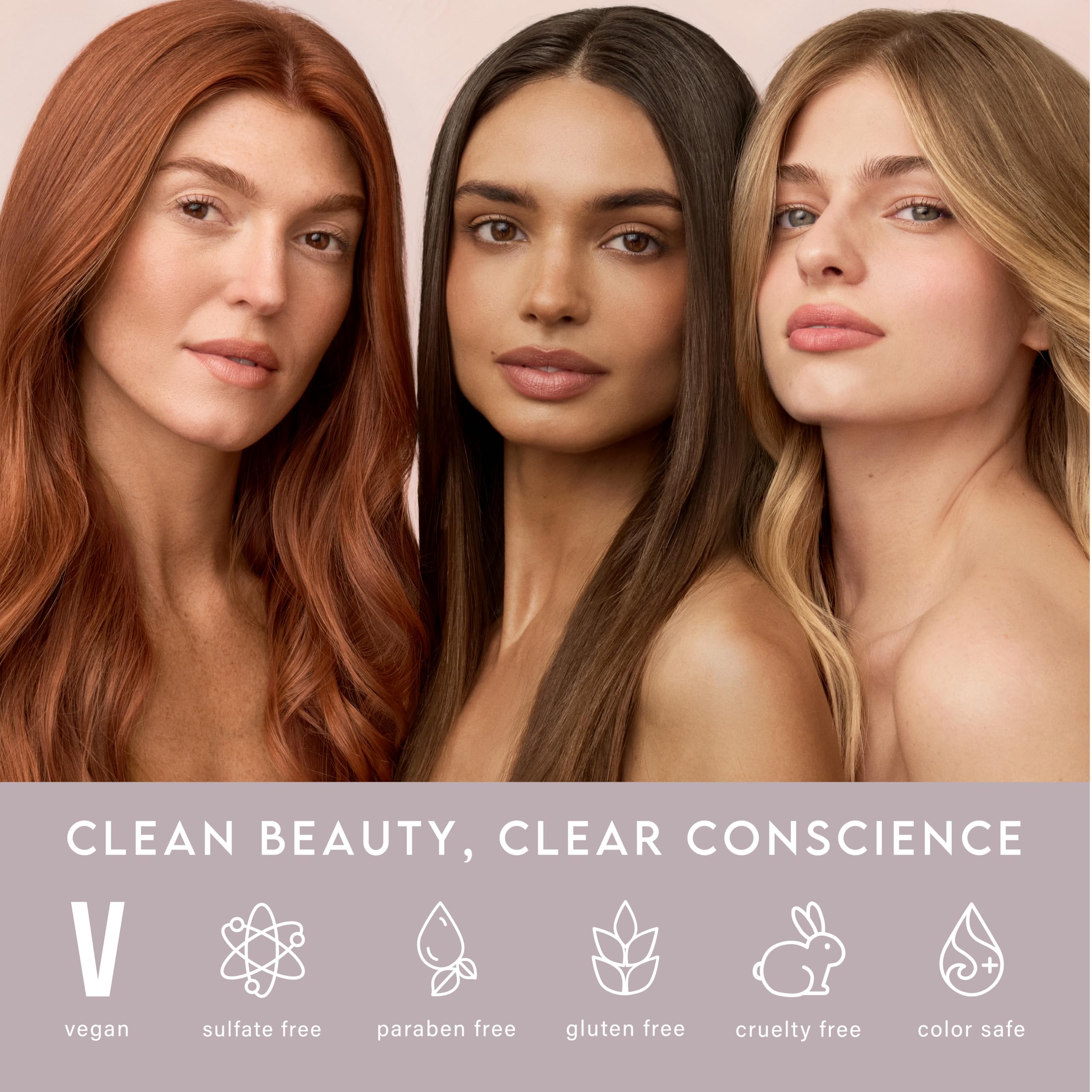 ALURAM label close-up revealing sulfate-free, paraben-free ingredient claims