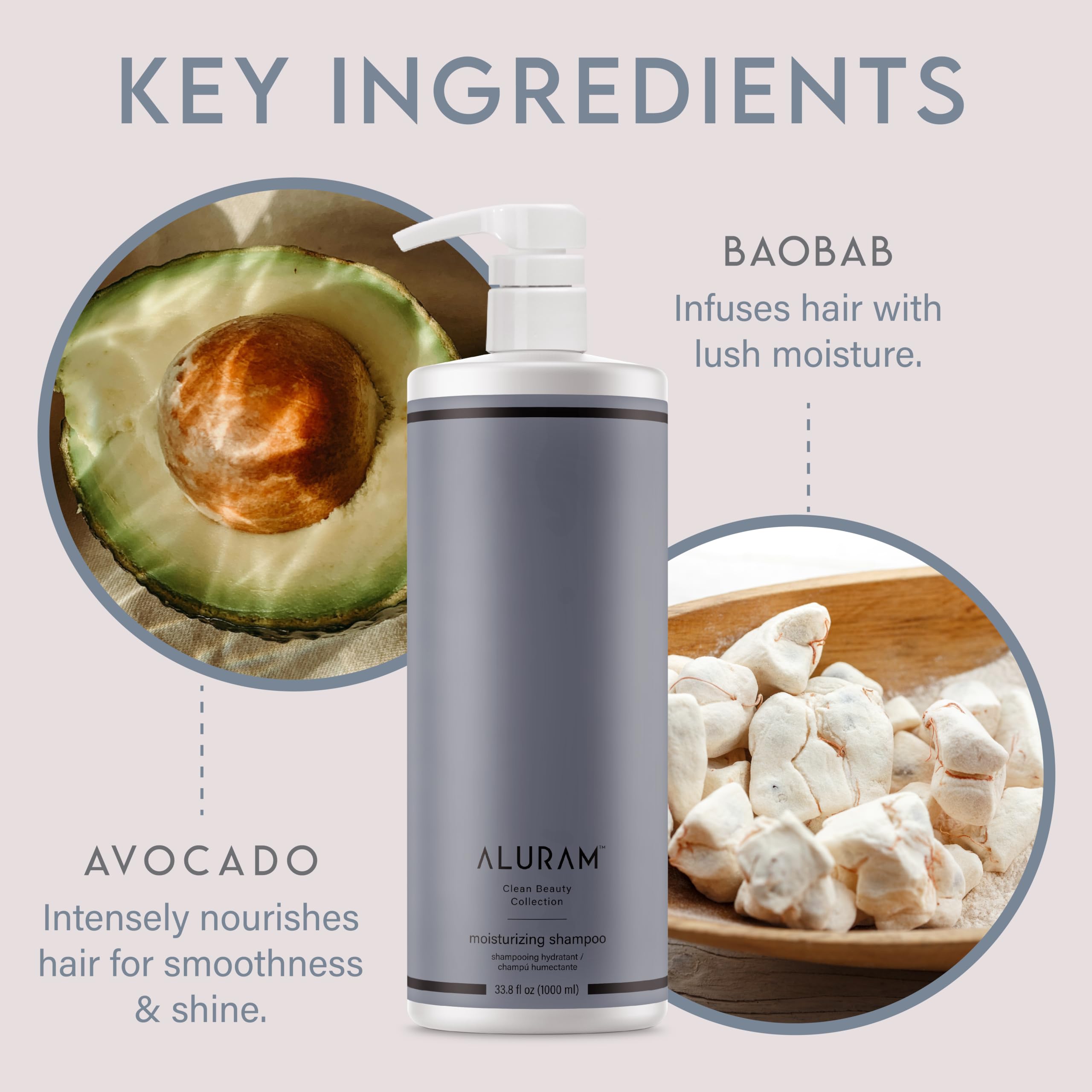ALURAM rich lather texture detail demonstrating gentle cleansing