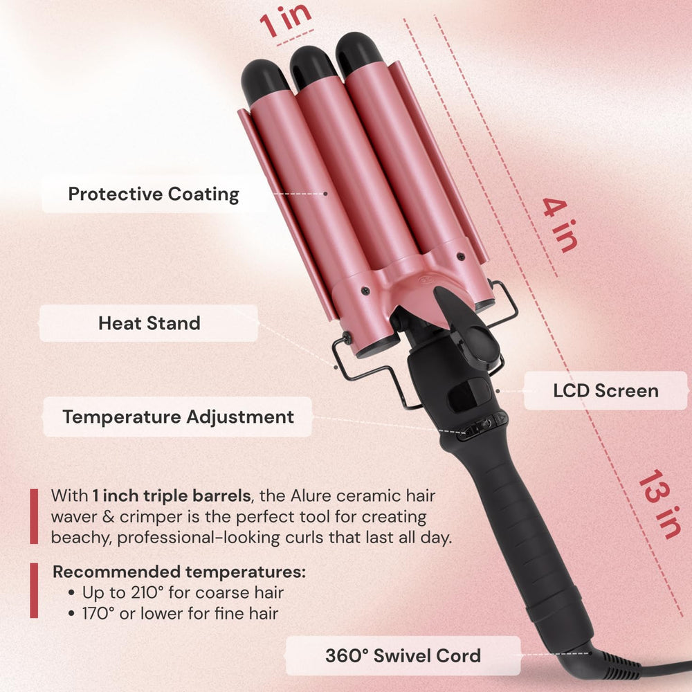 Alure wand held in hand to show scale and easy maneuverability benefit