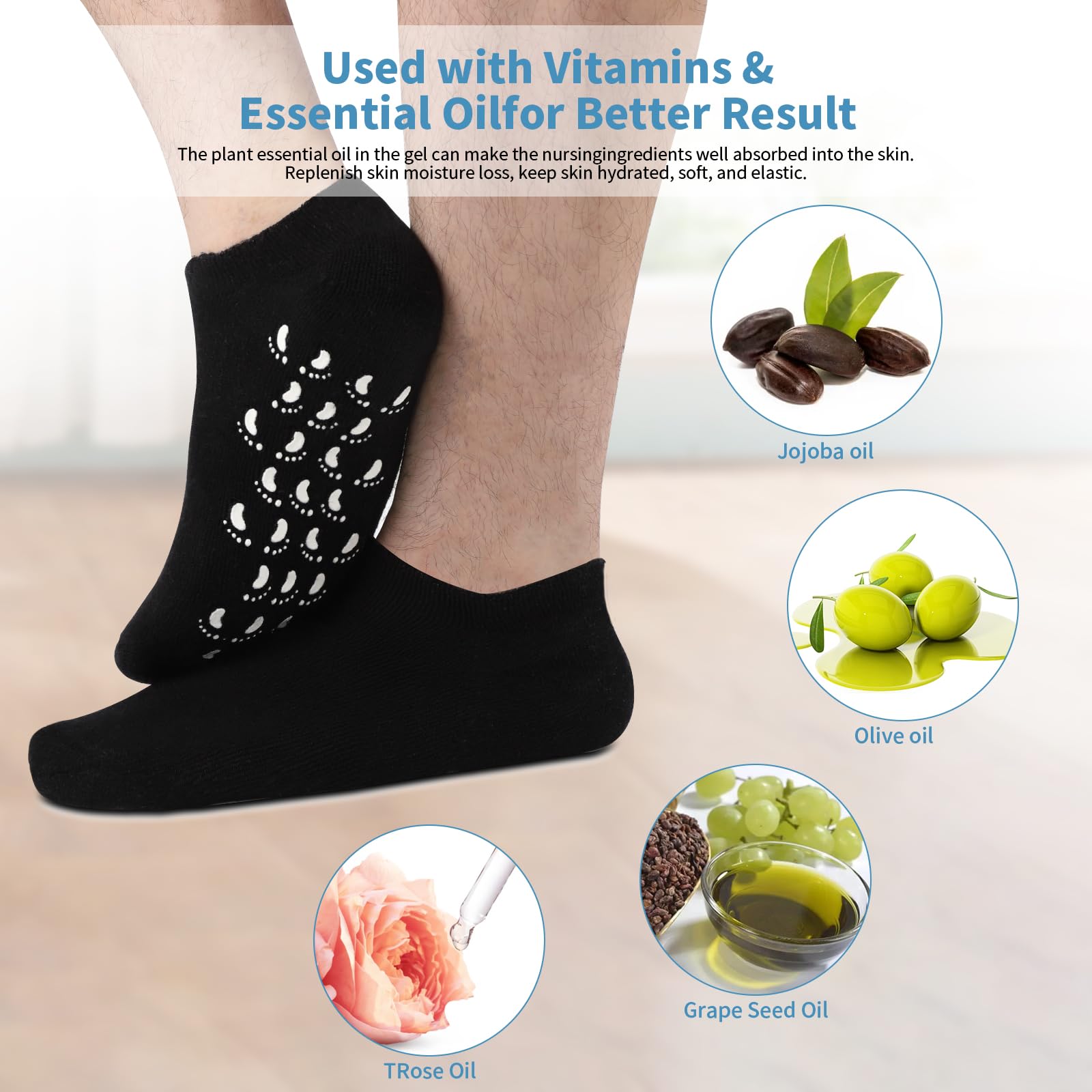 ALUROICE inside view showing heel cup and shape for secure, comfortable wear