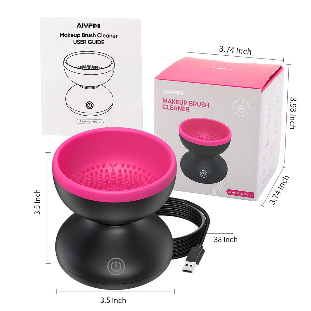 Alyfini on bathroom vanity lifestyle shot showing time-saving beauty routine