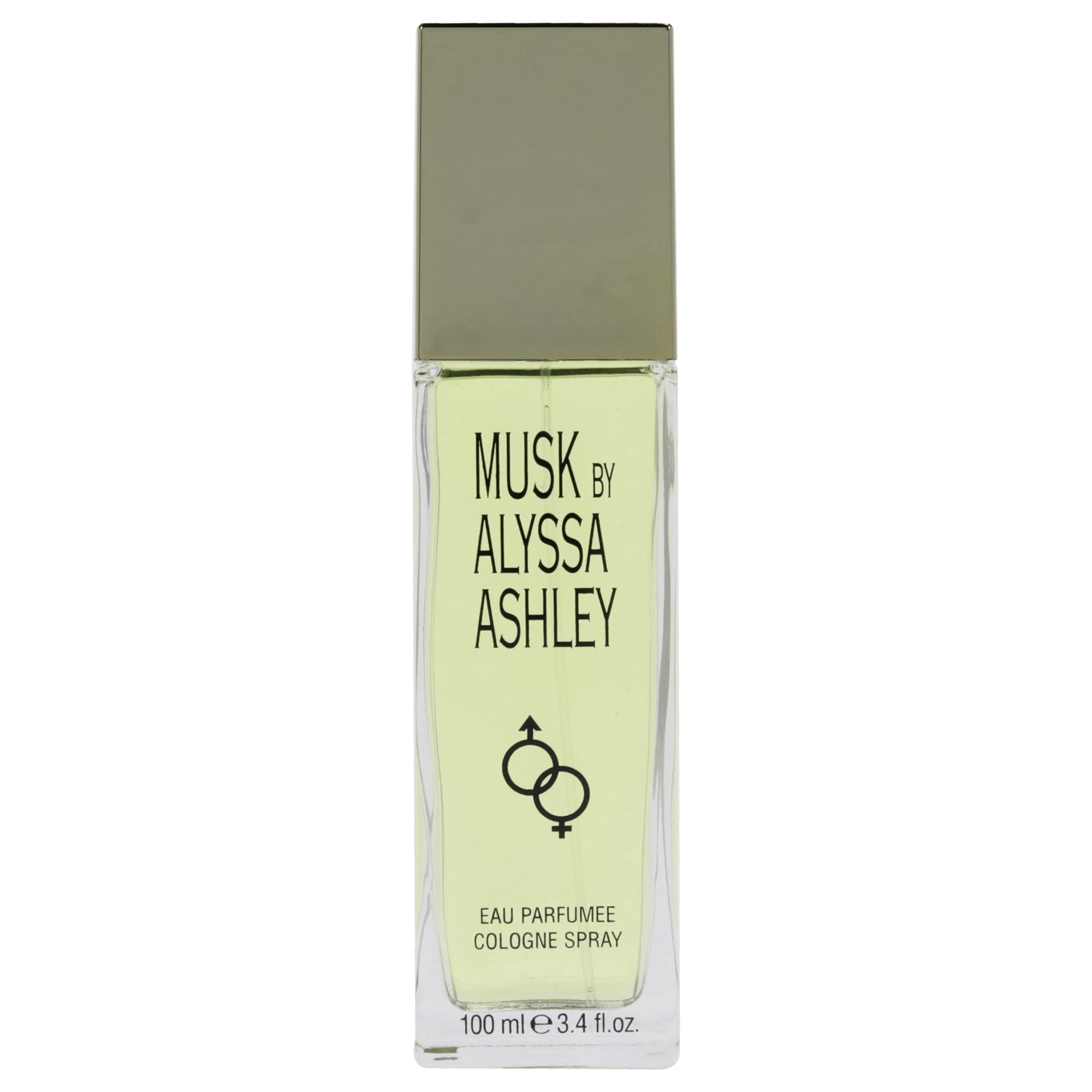 Alyssa Ashley close-up spray nozzle releasing mist, demonstrating long-lasting coverage benefit