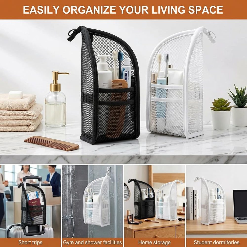 ALZHIUM open interior with compartments for quick-access organization
