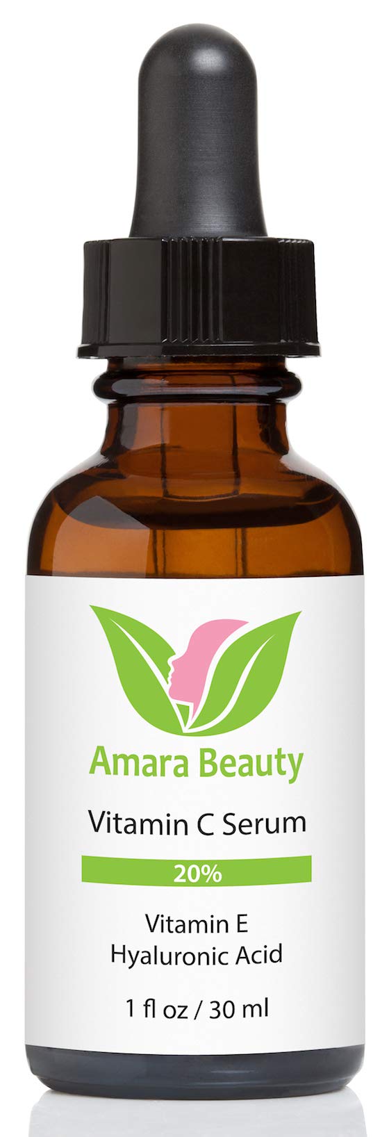 Amara Beauty serum texture close-up showing lightweight absorbent finish