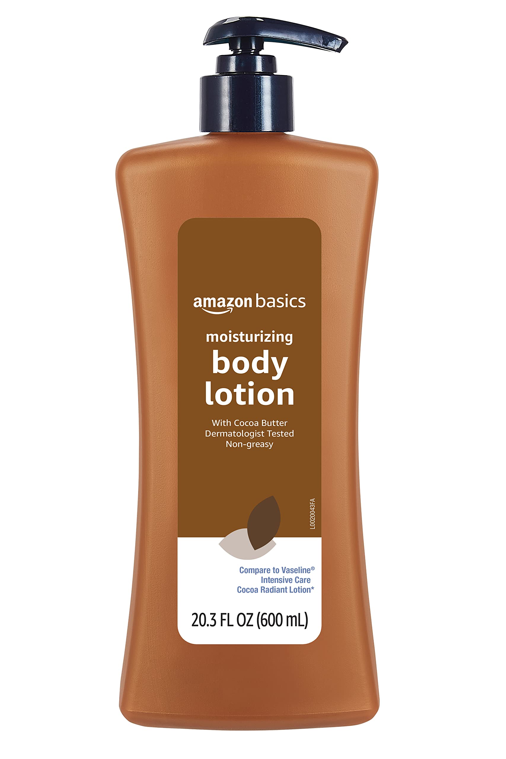 Amazon Basics pump-top detail that ensures easy, mess-free dispensing