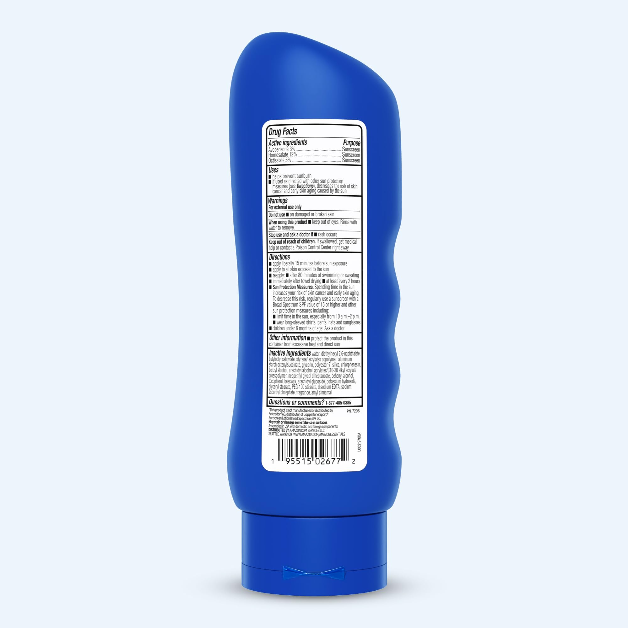 Amazon Essentials six-pack stacked on shelf offering value and convenience