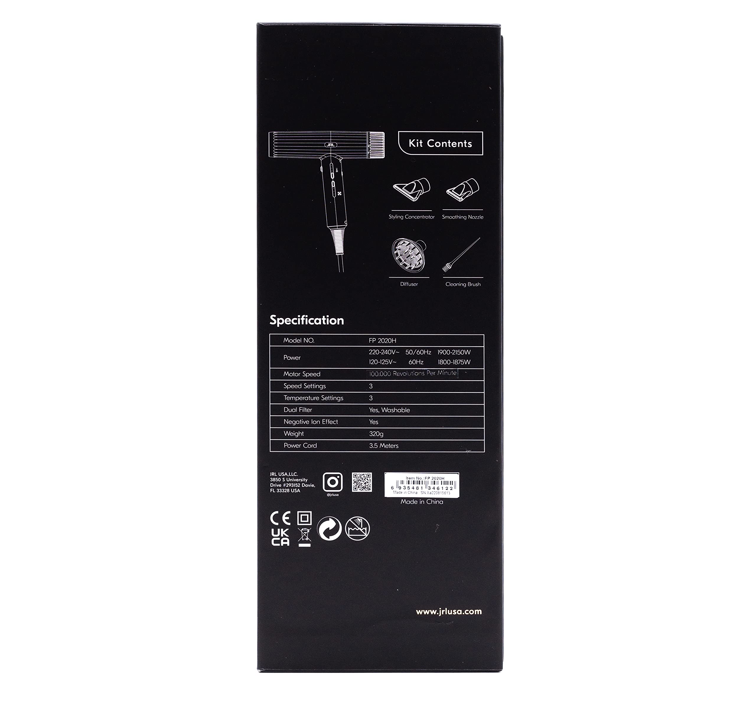 Amazon Series Forte Pro held in hand demonstrating lightweight compact design for travel