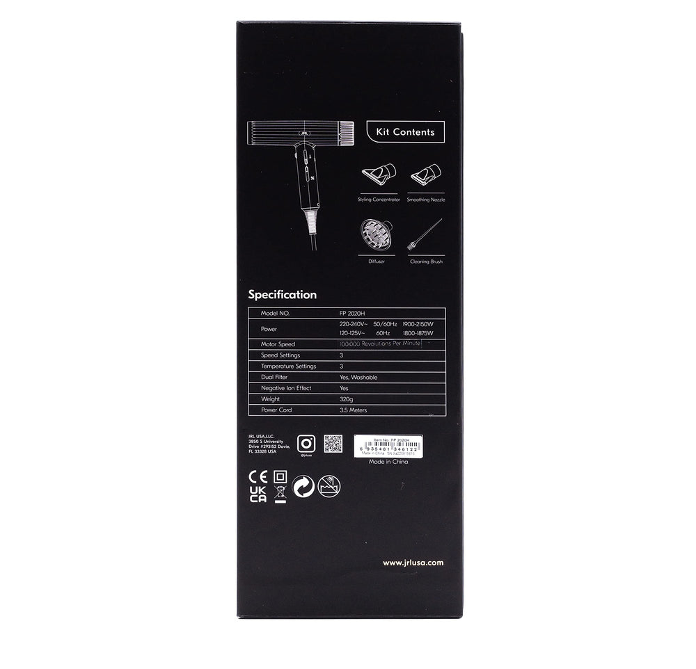 Amazon Series Forte Pro held in hand demonstrating lightweight compact design for travel