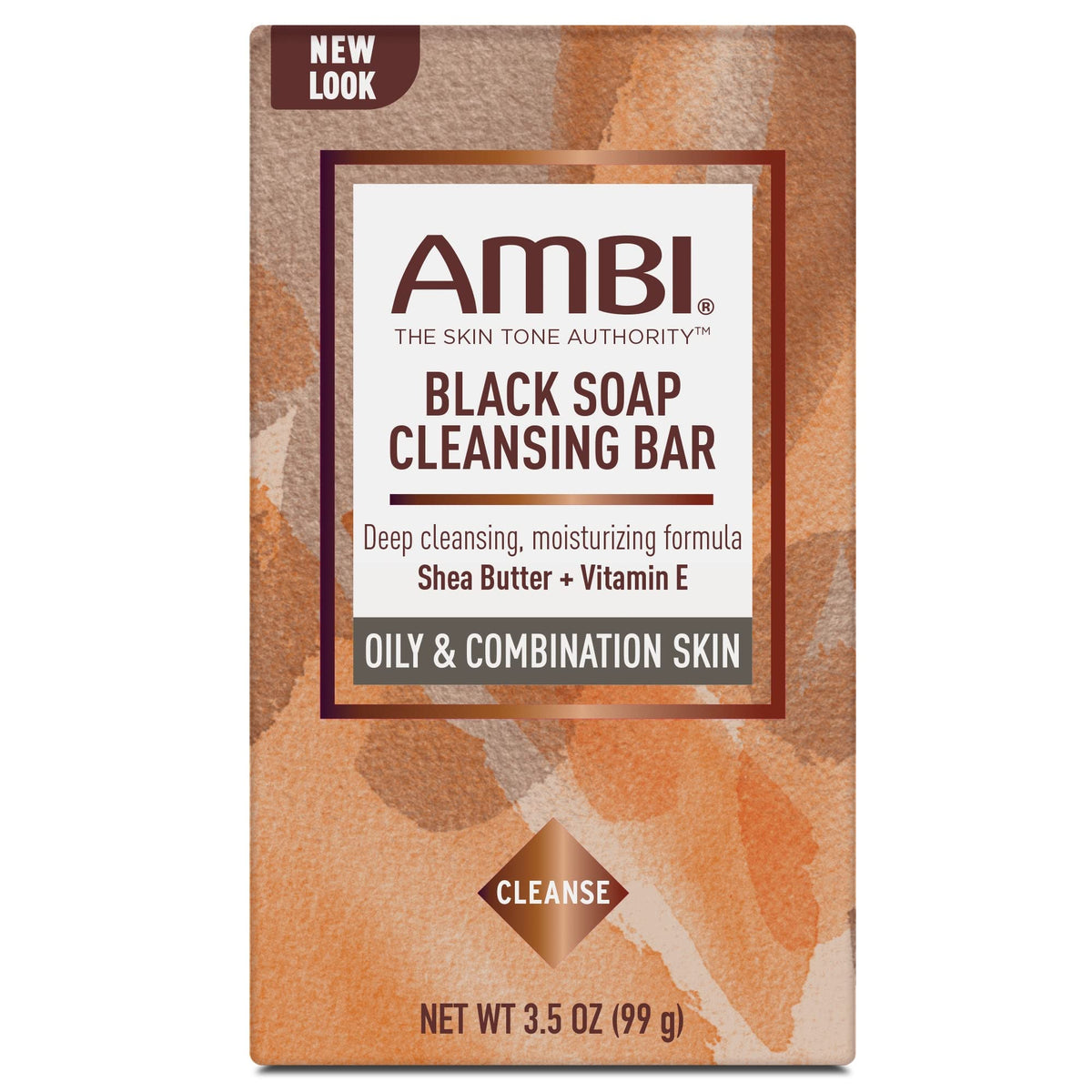 Ambi black soap front packaging showing clean branding and convenient pack benefit