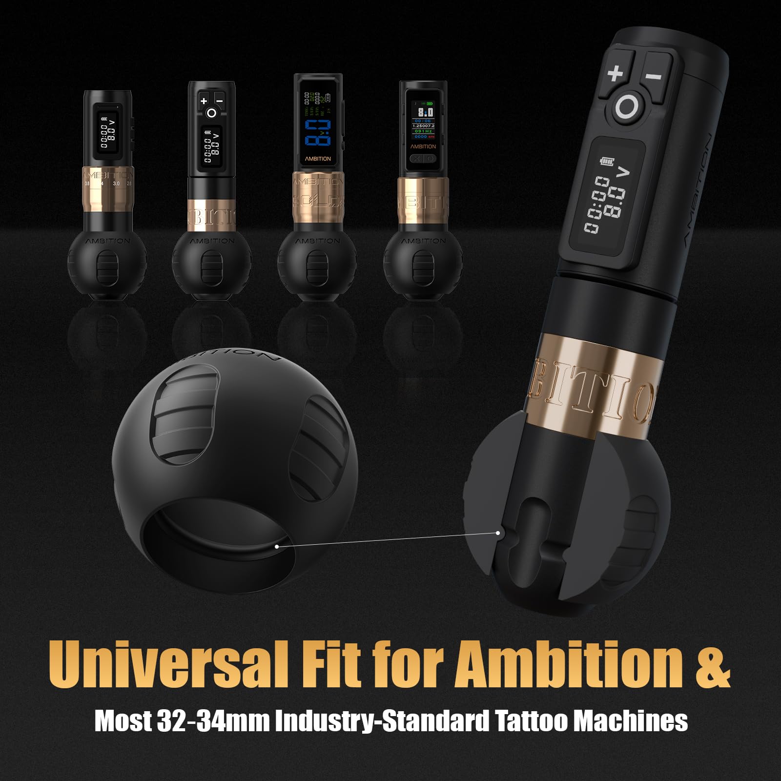 Ambition grips in boiling water demonstrating sterilization resistance up to 200°C