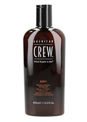 AMERICAN CREW front label bottle showing size and multi-use benefit