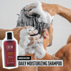 American Crew citrus mint foam texture close-up showing lathering and conditioning benefit