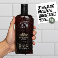 American Crew conditioner cream texture close-up showing smooth hydration benefits