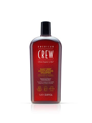 American Crew bottle front view showing label and 33.8 oz size for long-lasting hydration