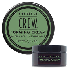 AMERICAN CREW front packaging showing product and clear benefit of easy styling