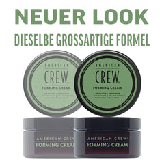 American Crew open jar texture showing creamy consistency and easy spread