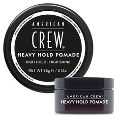 American Crew front jar showing label and 3 oz size with clear benefit