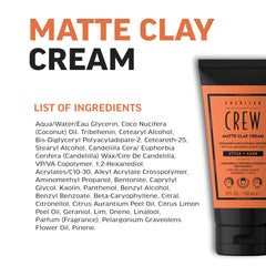 American Crew product on hands demonstrating easy application and flexible hold