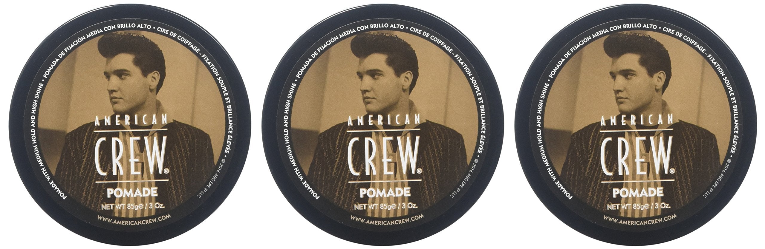 AMERICAN CREW pomade texture close-up demonstrating smooth spreadable finish benefit