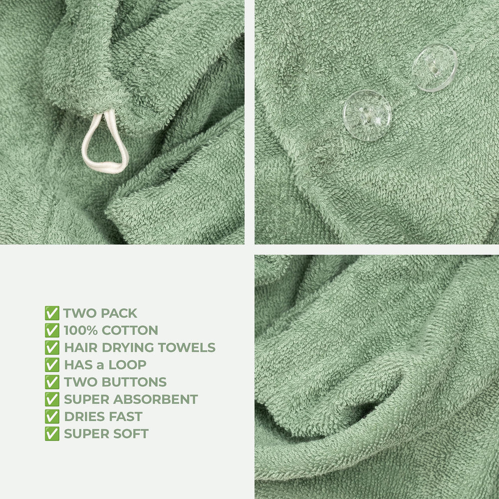 American Soft Linen inside view showing gathered long hair kept protected
