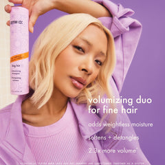 amika back label close-up displaying directions and ingredient highlights for trust