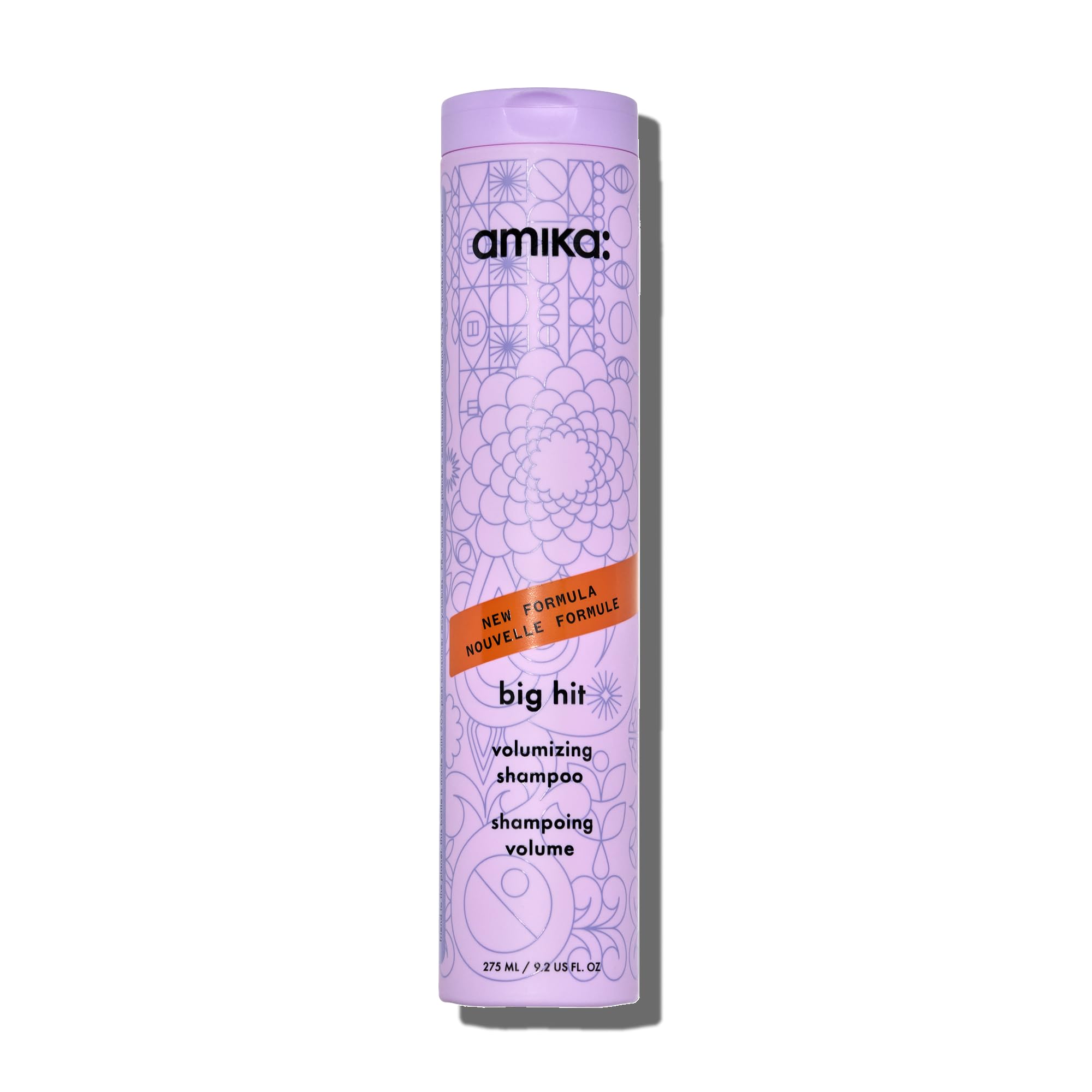 amika big hit front bottle showing label and volume benefits