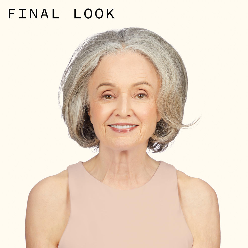 amika fine mist texture visible on hand showing non-sticky, touchable formula