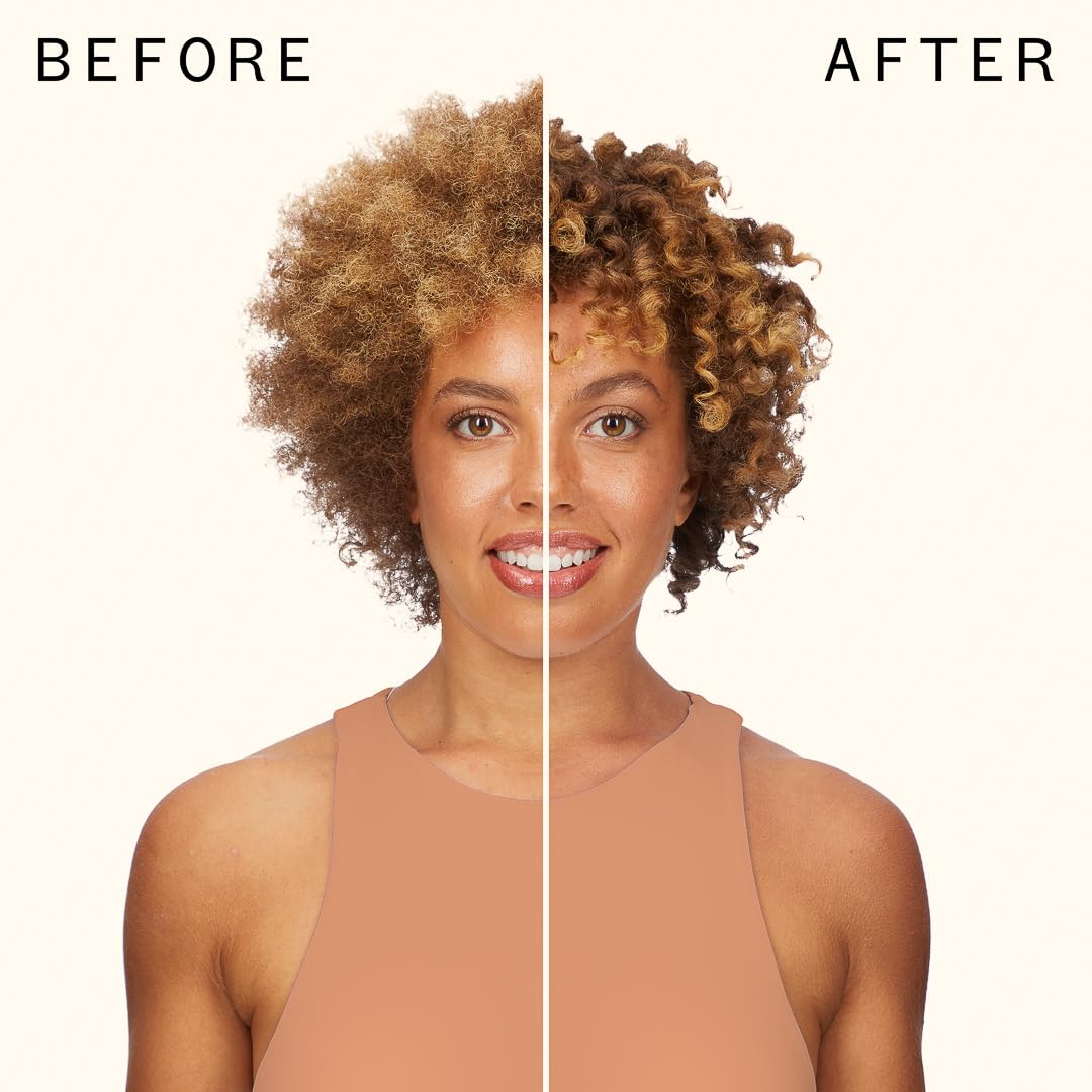 Amika Curl Corps 200ml next to everyday objects showing compact travel-friendly size