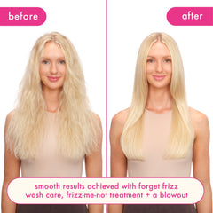 amika pump dispensing conditioner demonstrating easy use benefit