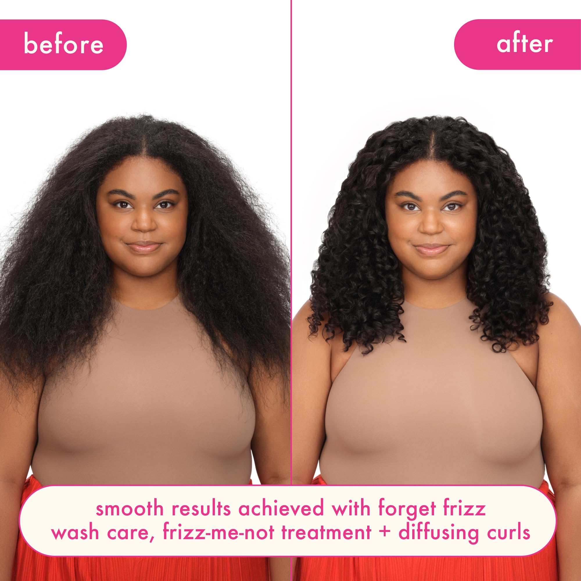 amika conditioner paired with shampoo indicating routine benefit