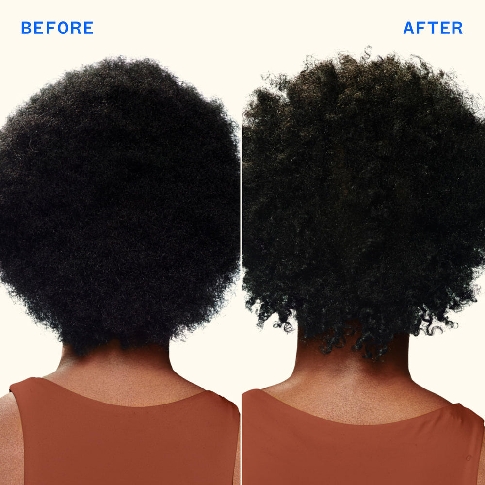 amika conditioner in hands demonstrating smooth application and slip