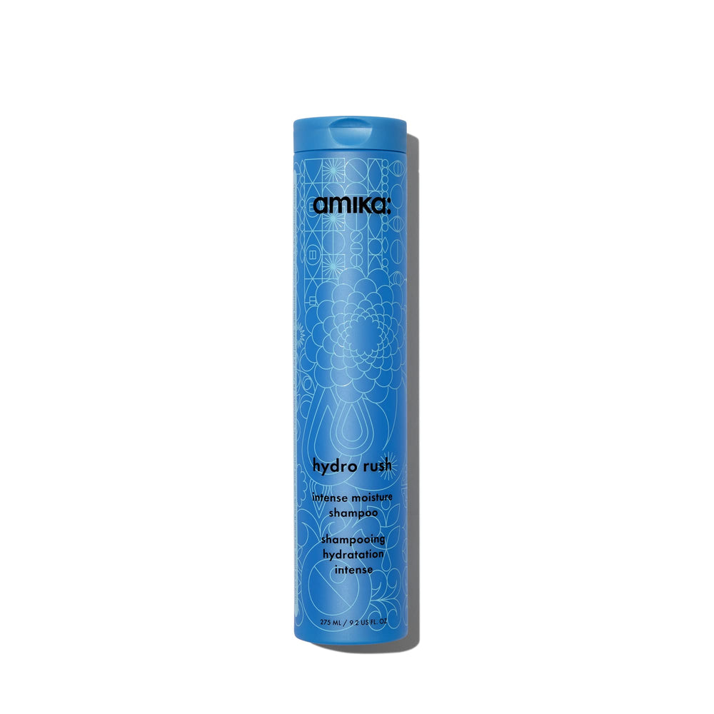 Amika front bottle view showing product for intense hydration