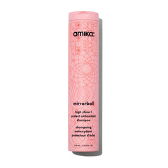 amika front bottle showing label and shine benefits