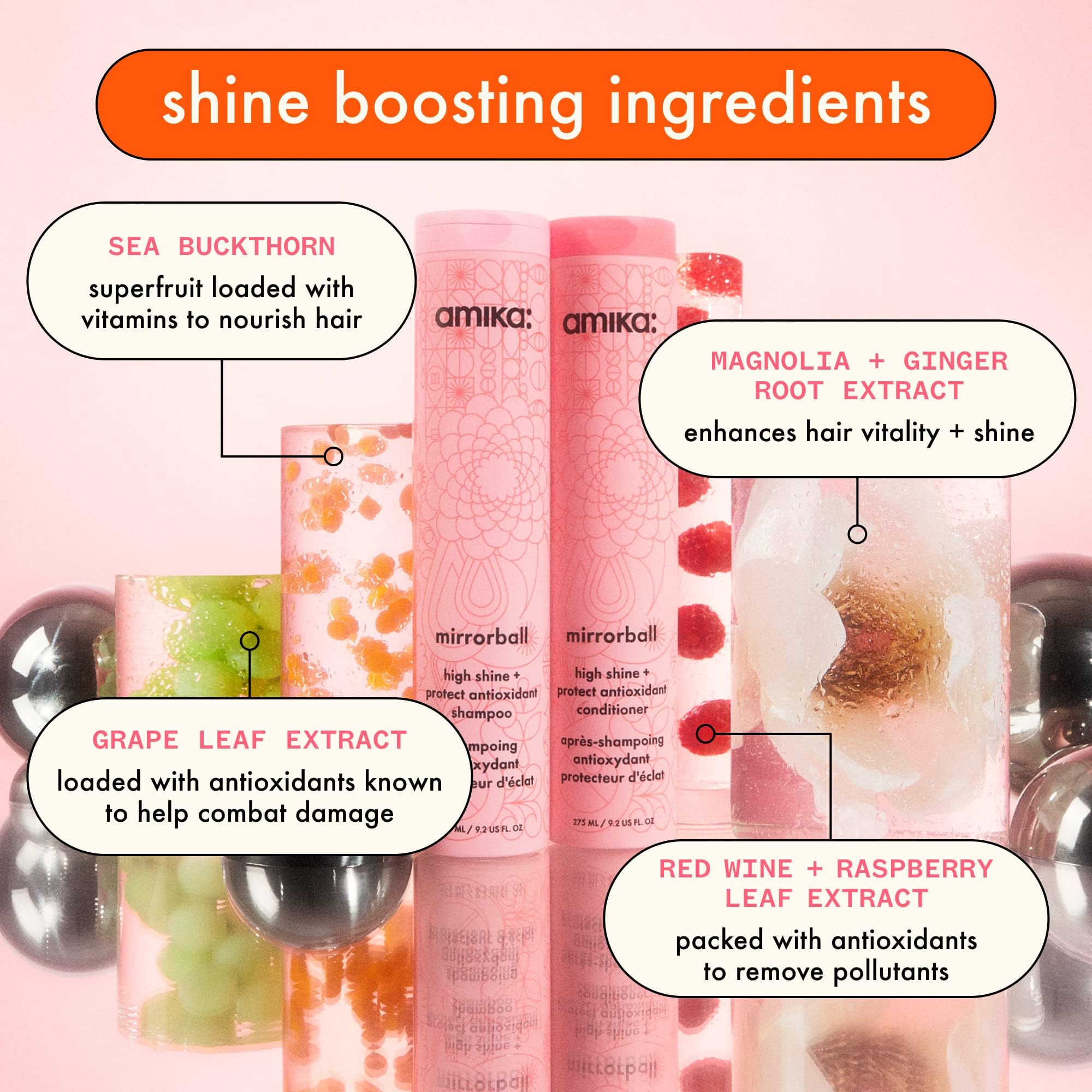 amika bottle in hand demonstrating lightweight application benefit
