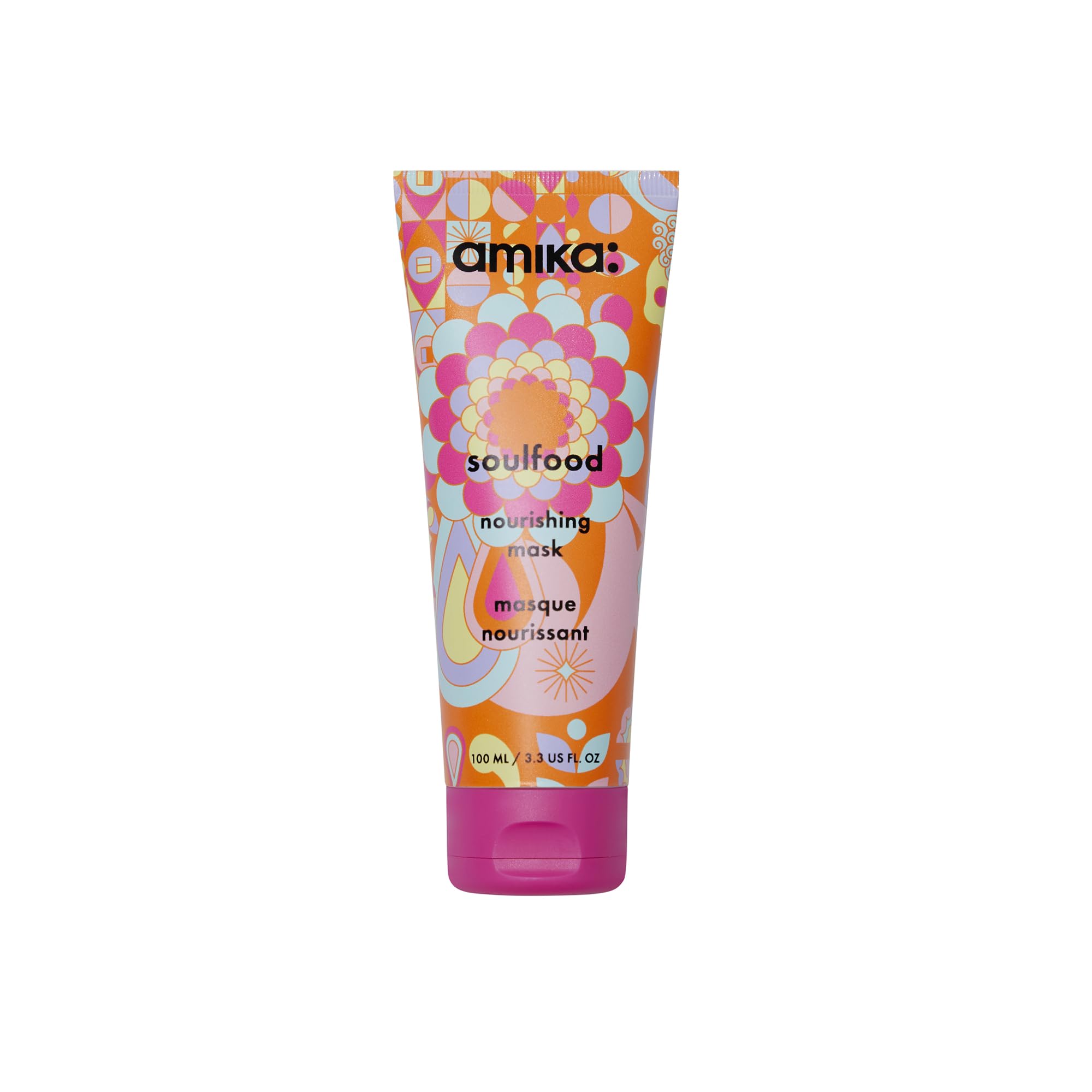amika soulfood front packaging showing product benefits and size