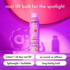 Amika spray nozzle closeup demonstrating precise mist delivery for lift