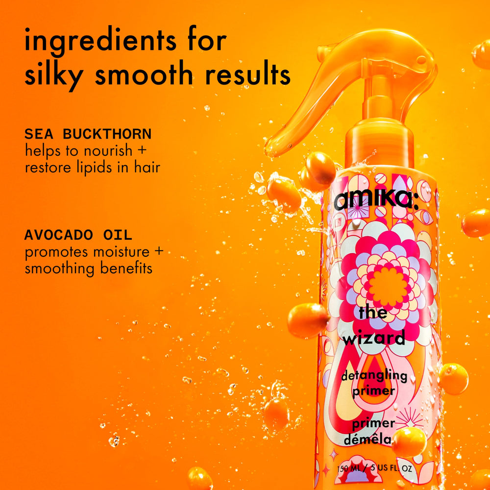 Amika close-up nozzle detail for precise, controlled spraying benefit