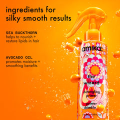 Amika close-up nozzle detail for precise, controlled spraying benefit