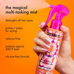 amika the wizard spray nozzle detail for even application and control