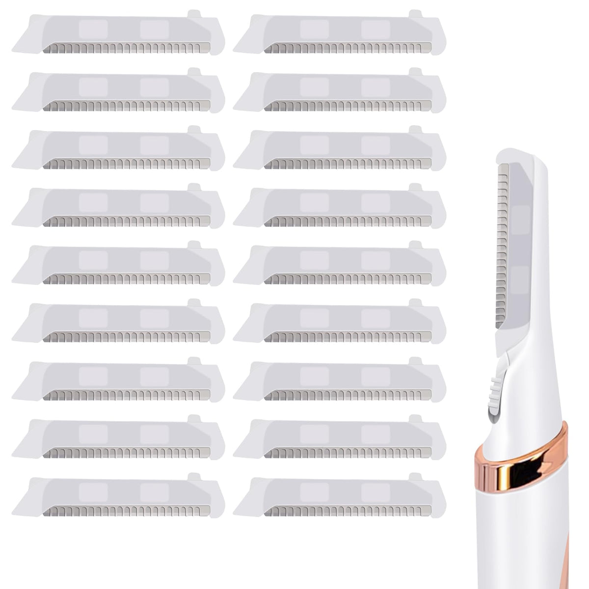 AMILKME front packaging showing 18-count refill blades for convenience