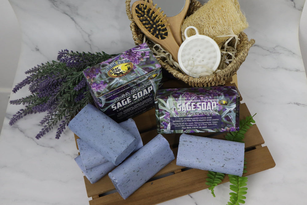 Amish Farms gift-ready wrapped bars showing ideal present benefit