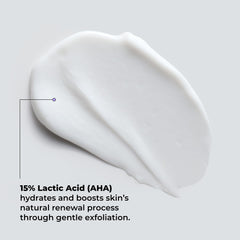 Amlactin application on arm demonstrating smoother skin benefit