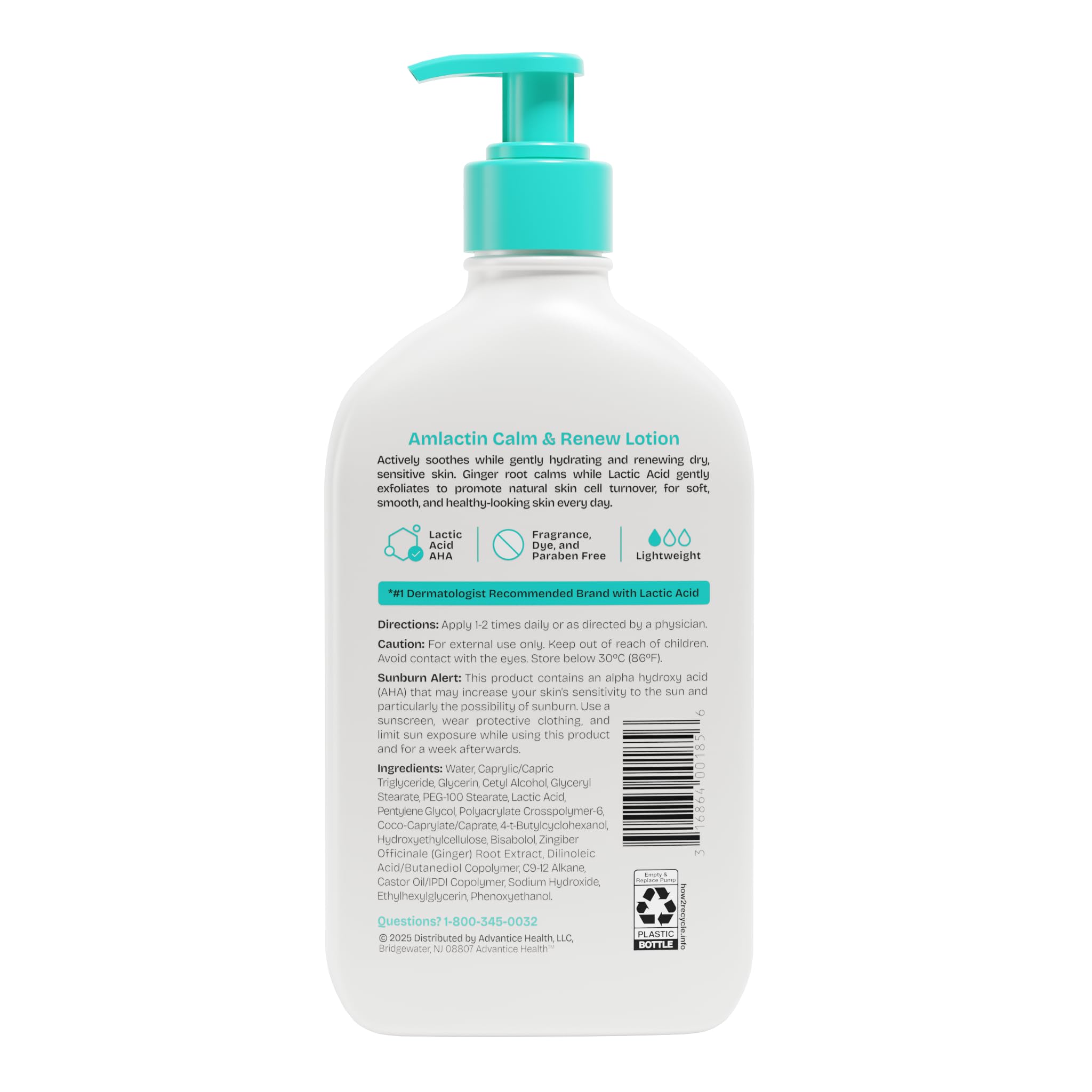 Cruelty-free badge near Amlactin bottle indicating ethical, tested-on-no-animals benefit