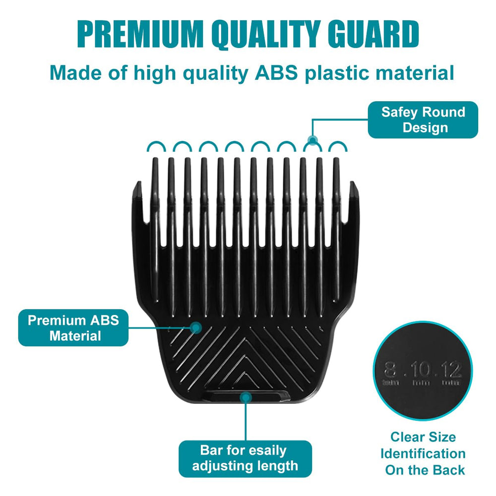 Amorka close-up of guard teeth showing smooth glide and comfort