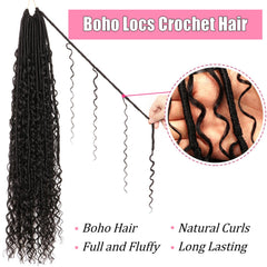 AMUMI texture close-up of soft faux locs showcasing natural feel benefit